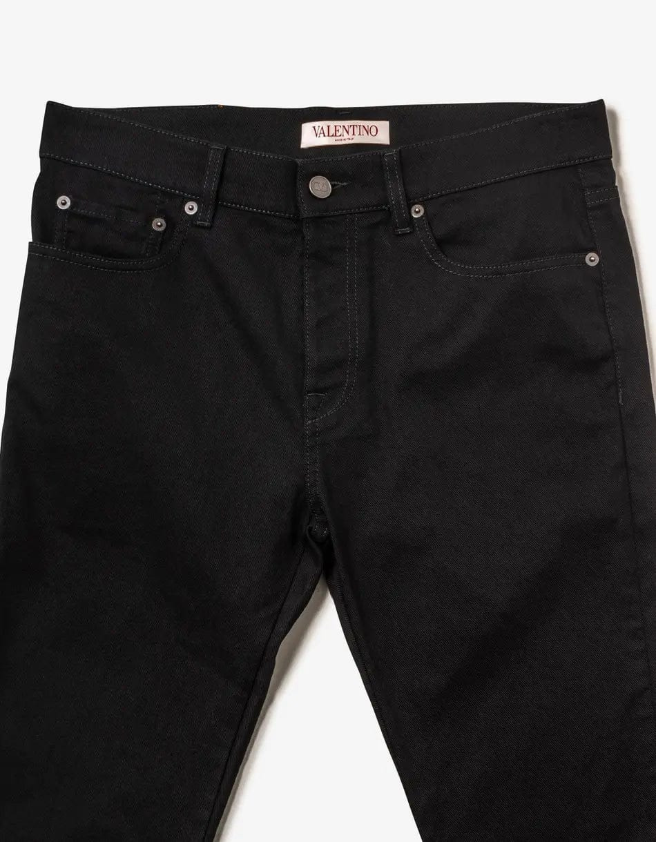 Valentino Black Skinny Fit Jeans - 3