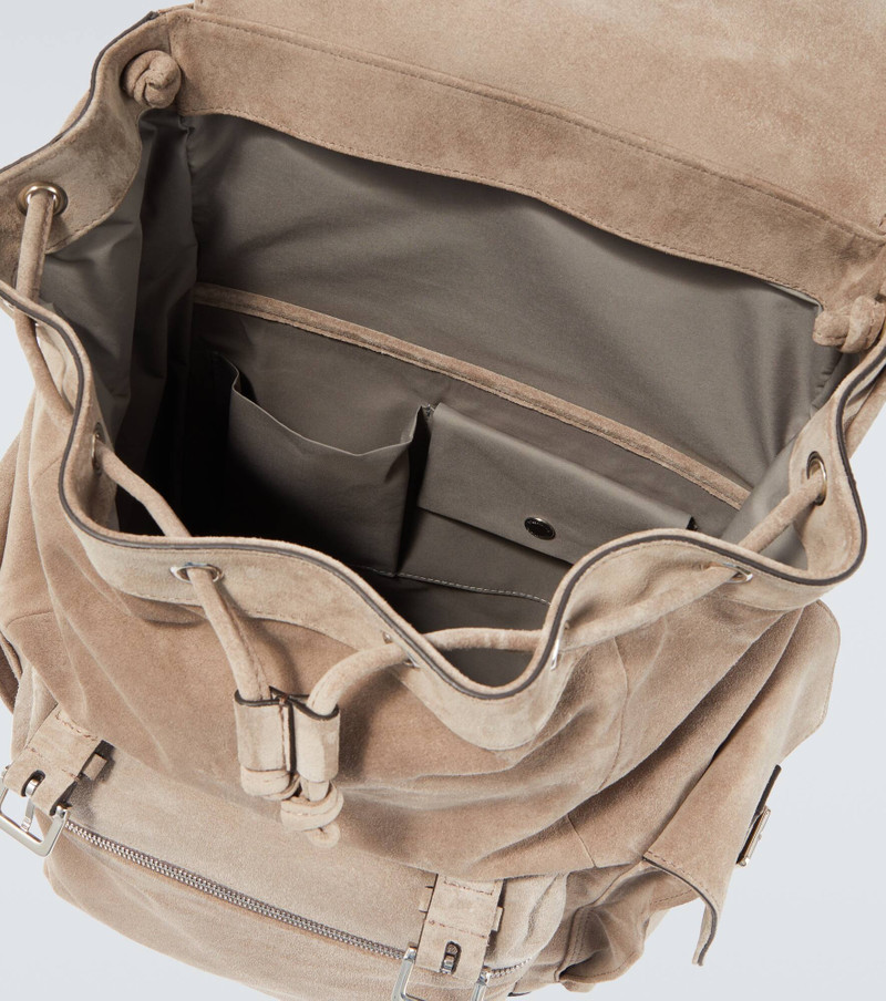 Brunello Cucinelli Suede backpack outlook