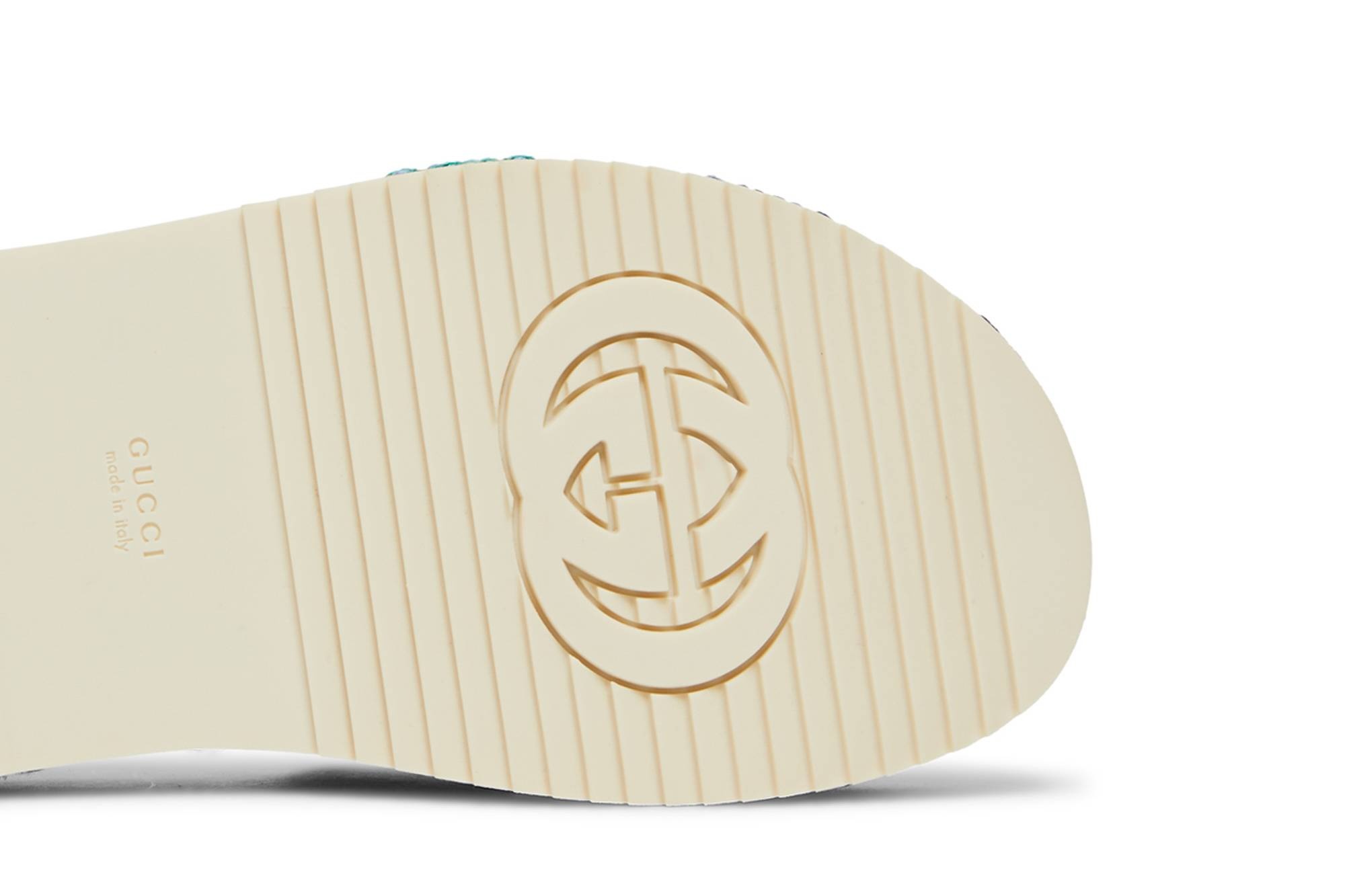 Gucci Wmns Platform Sandal 'White Multi' - 5