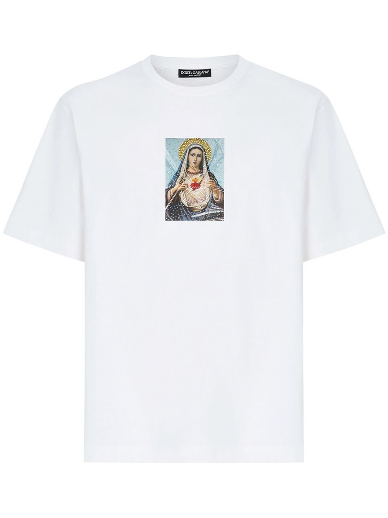 graphic-print cotton T-shirt 1