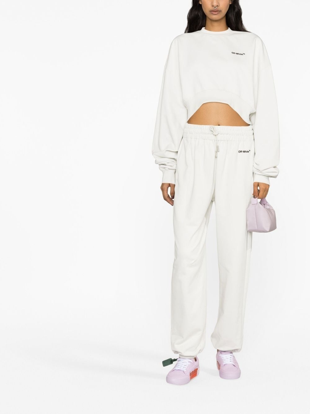 logo-embroidered track pants - 2