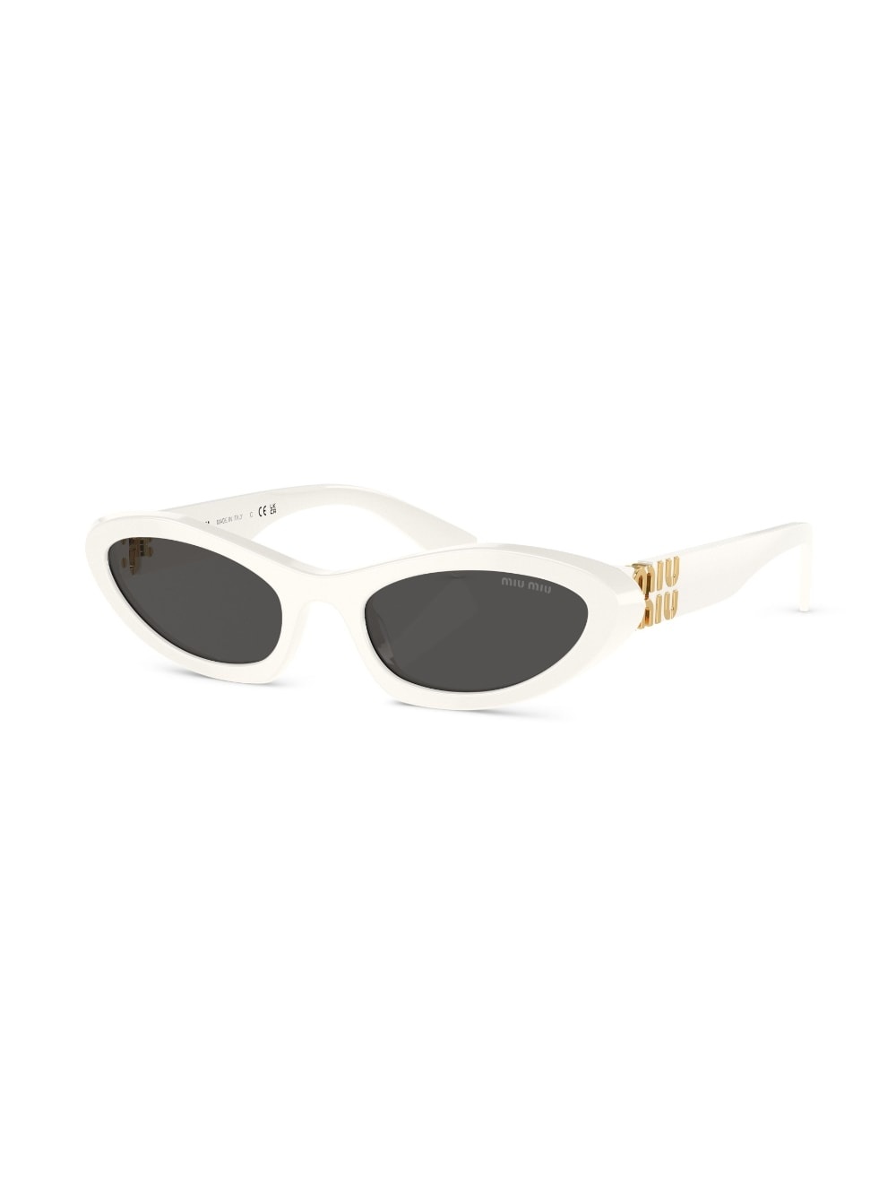 cat-eye frame tinted sunglasses - 2