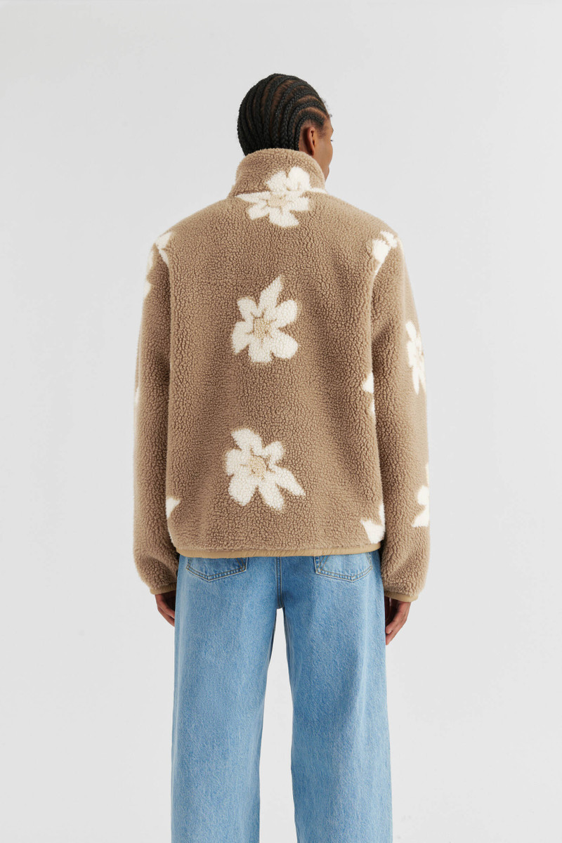 Billie Flower Fleece Jacket 3