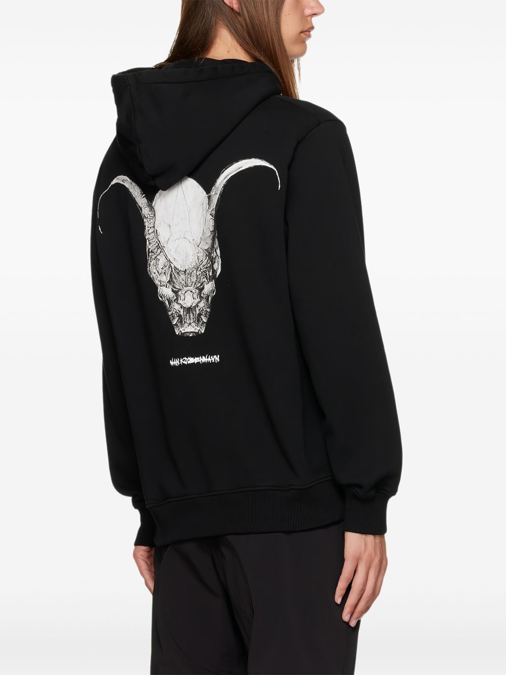 graphic-print hoodie - 4