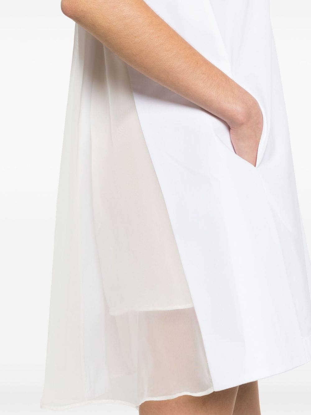 pleated mini dress - 5