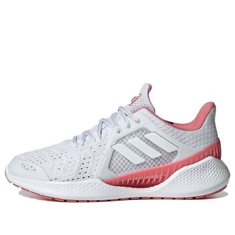 (WMNS) adidas Climacool Vent White/Pink FX6828 - 1