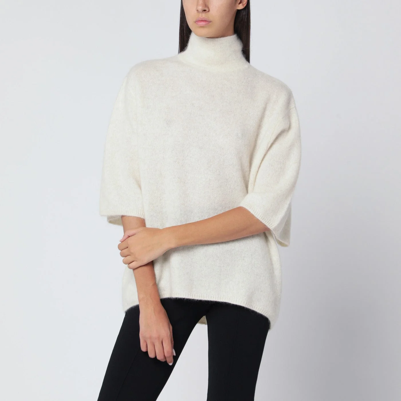 Ivory Kolly sweater in yak - 1