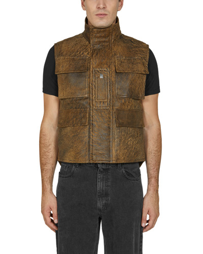 1017 ALYX 9SM TREATED LEATHER CARGO VEST outlook