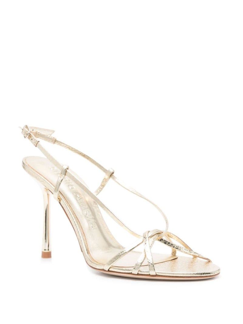 Studio Amelia Entwined 90mm leather sandals outlook