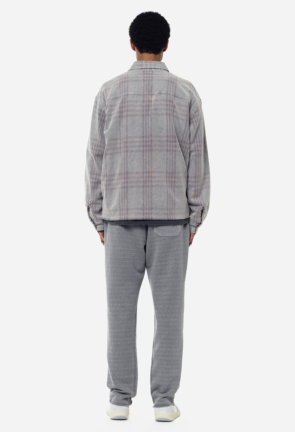 RAW EDGE JACQUARD SWEATS - 5
