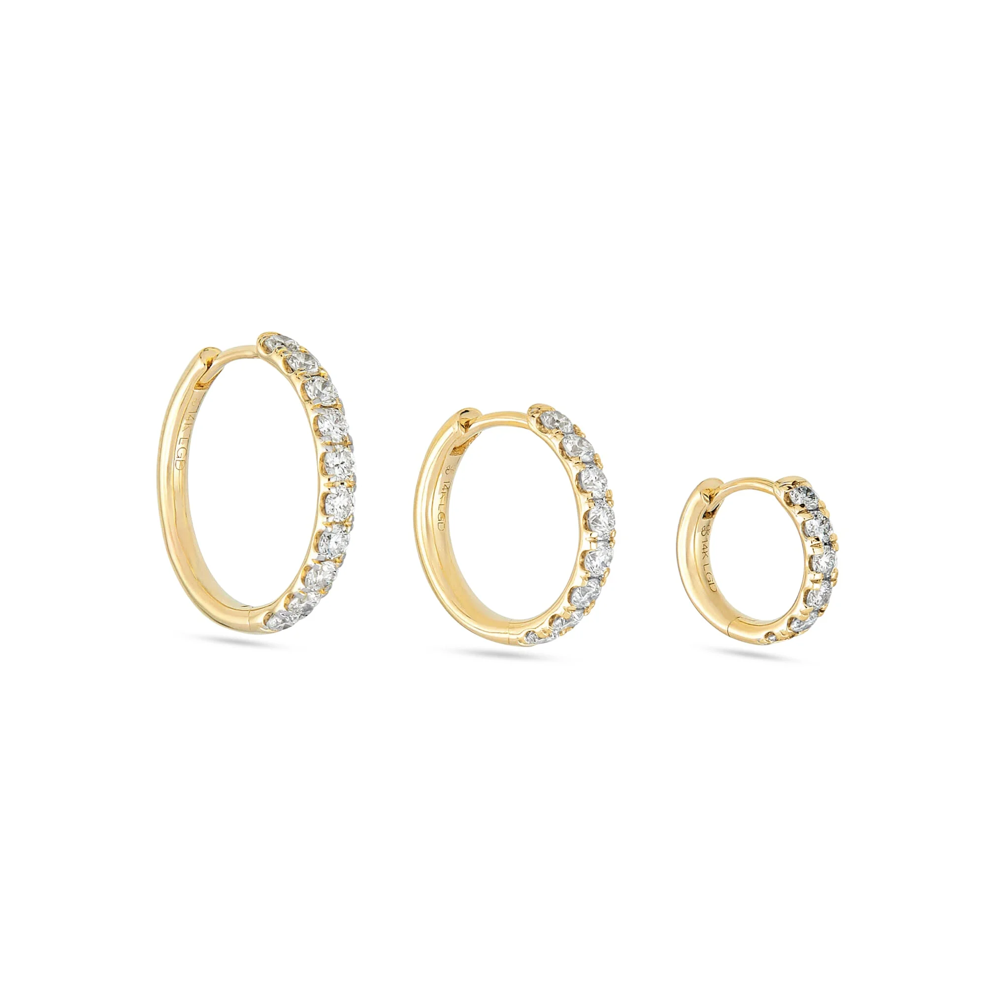 LAB-Created Bold Hoop Trio - 1