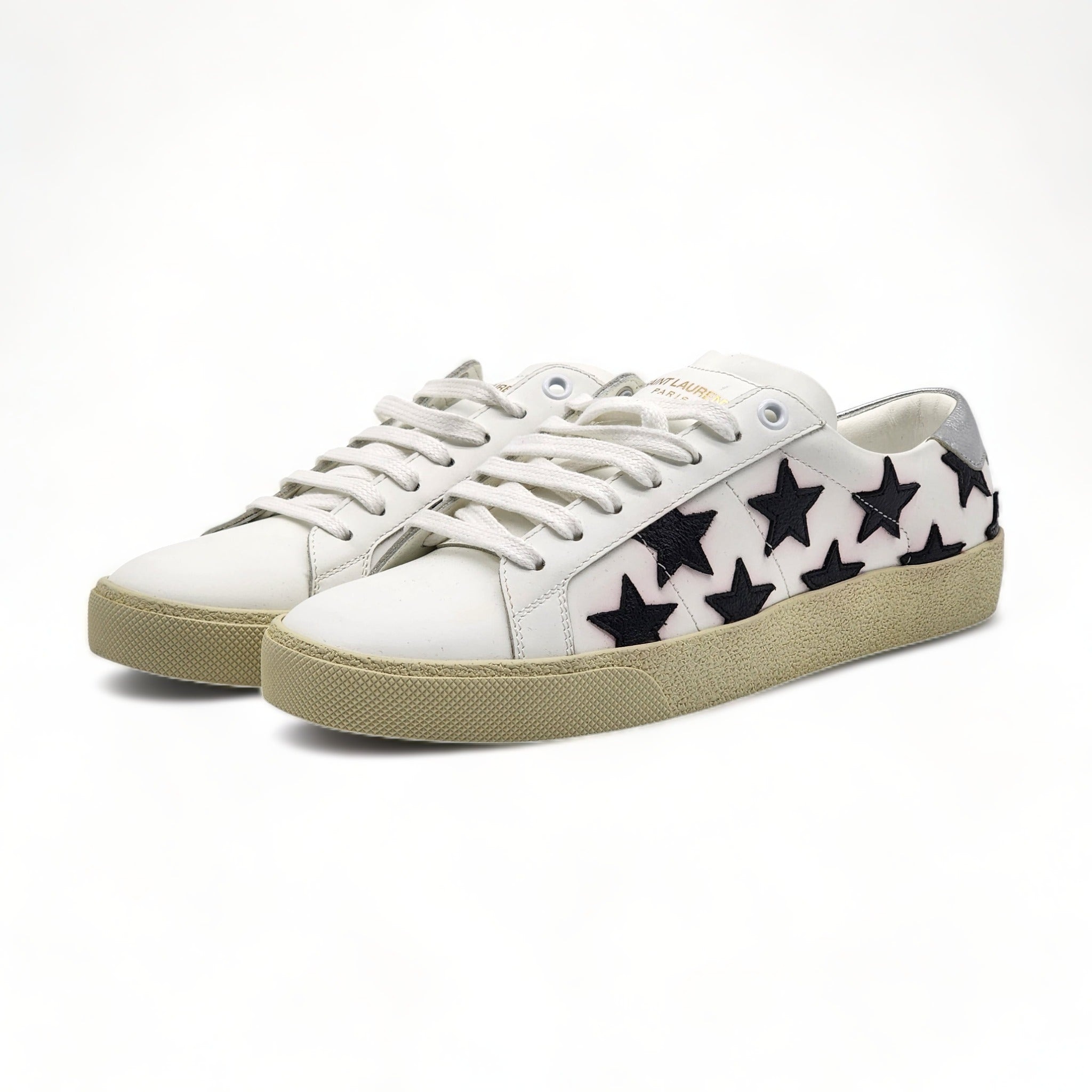 Saint Laurent Women's Court Sneakers - 9