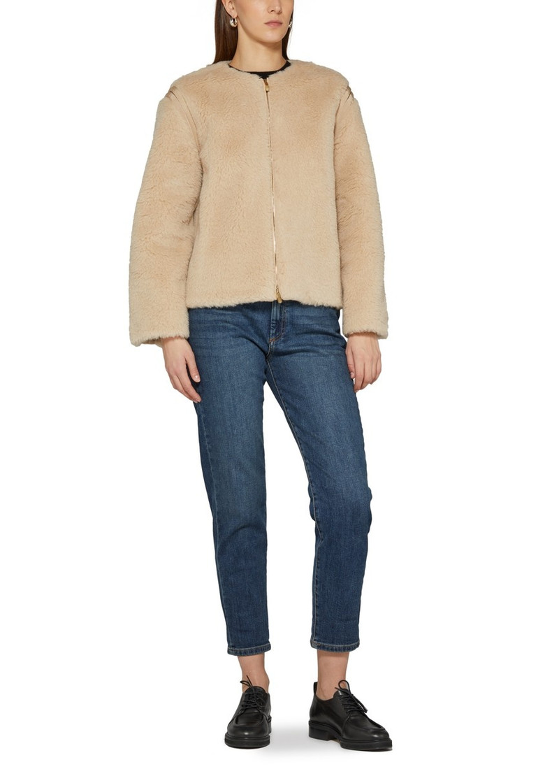 Max Mara Panno alpaga wool jacket outlook