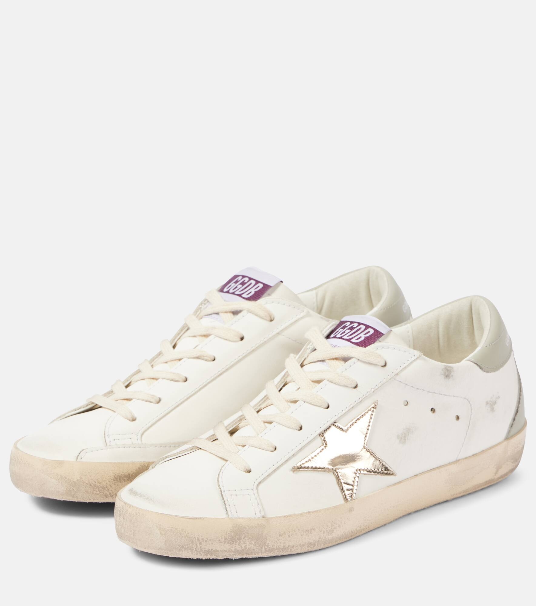 Super Star leather sneakers - 4