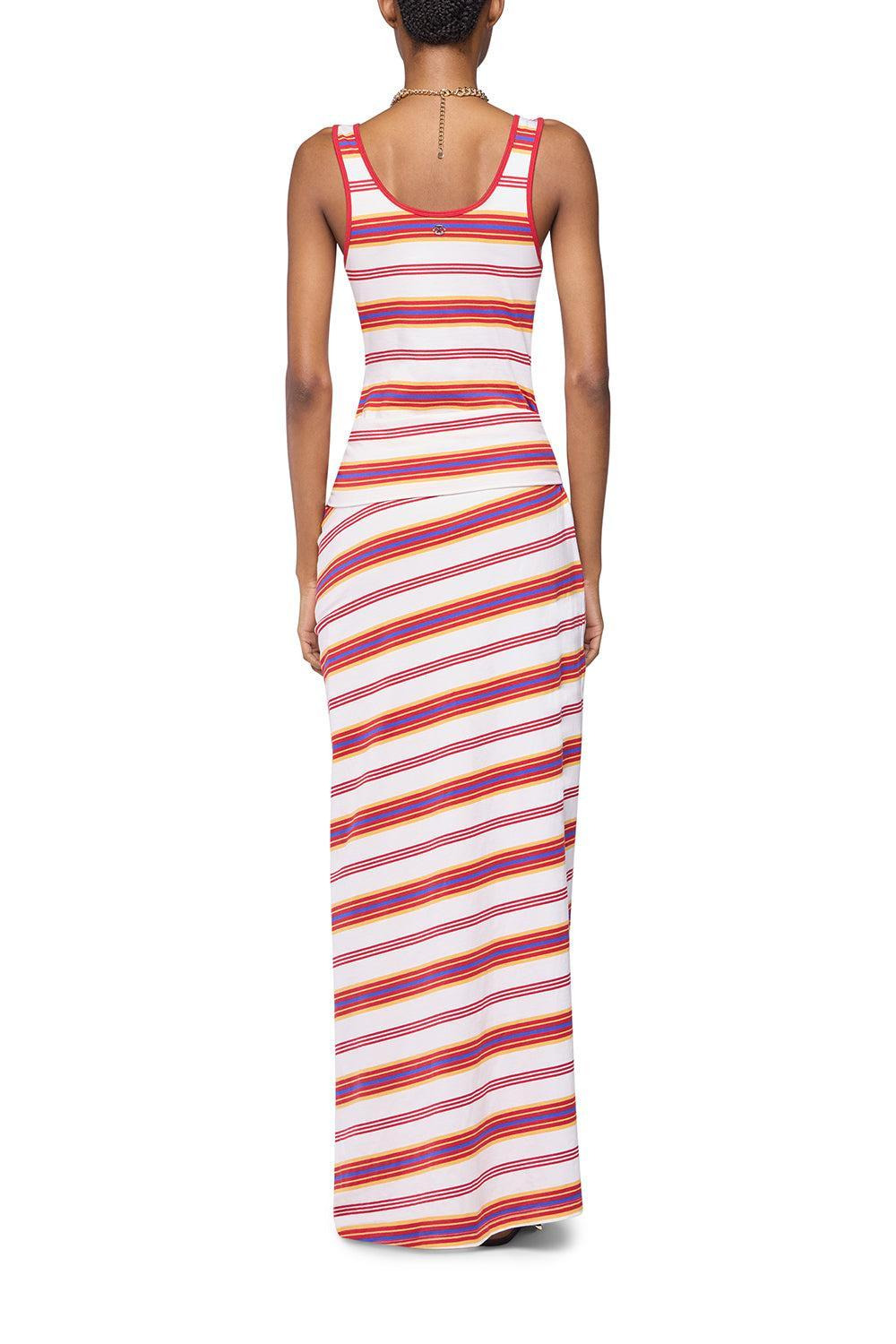 Stripe Robe Dress - 6