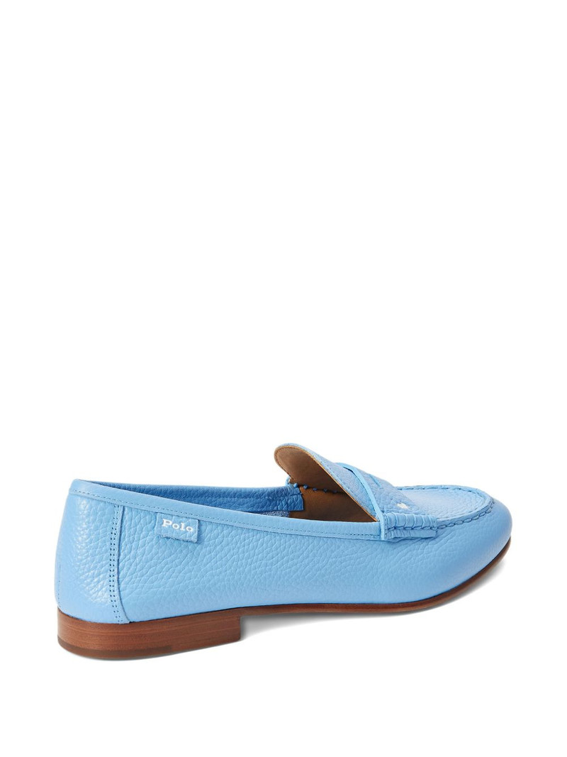 pebbled penny loafers 4