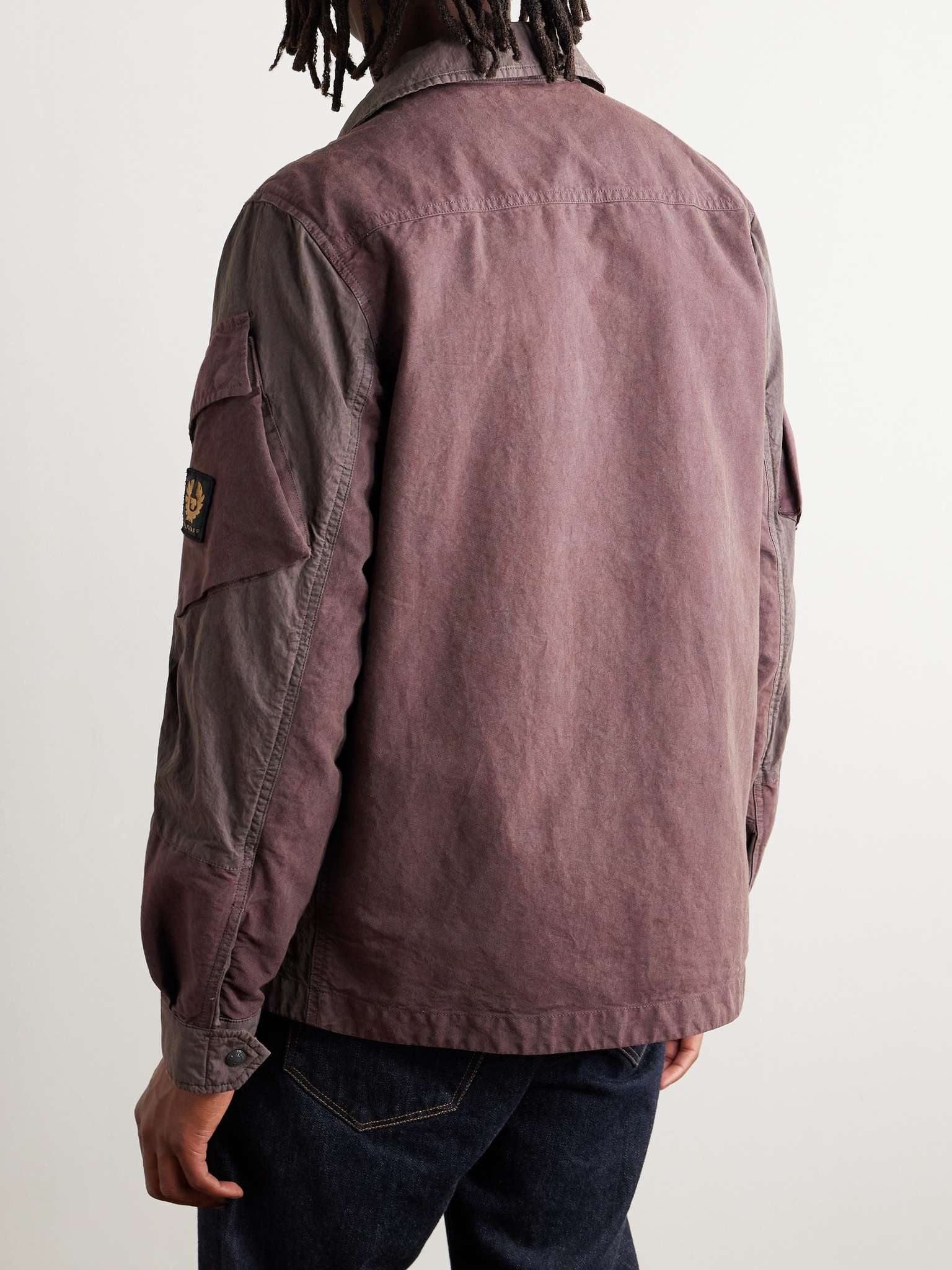 Canteen Panelled Canvas and Cotton-Blend Jacket - 4