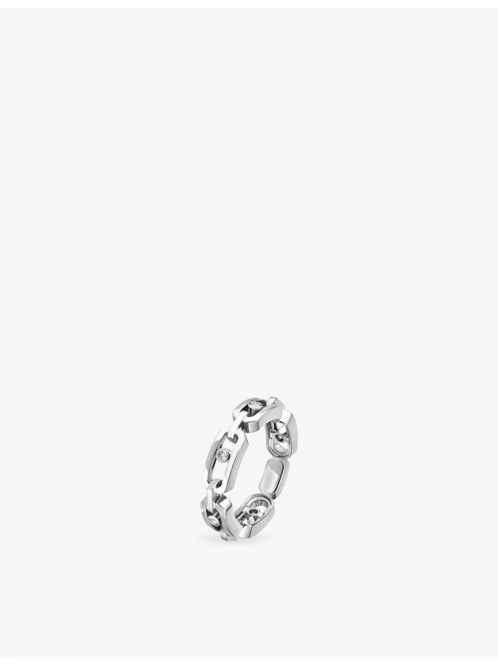Move Link Multi 18ct gold and 0.09ct diamond ring - 1