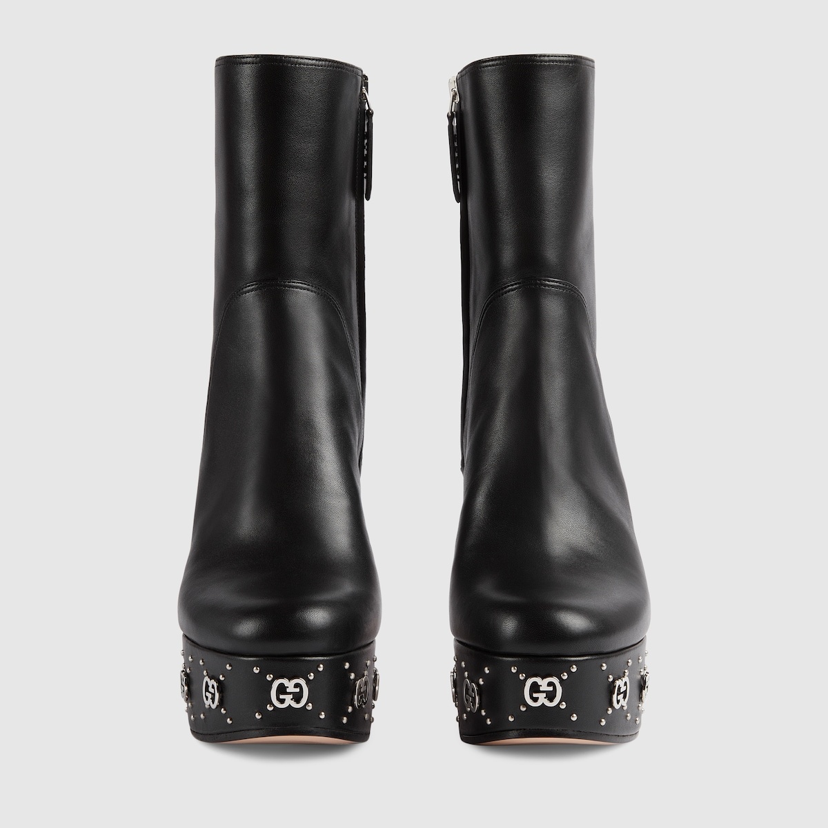 Women's platform boot with GG studs - 4