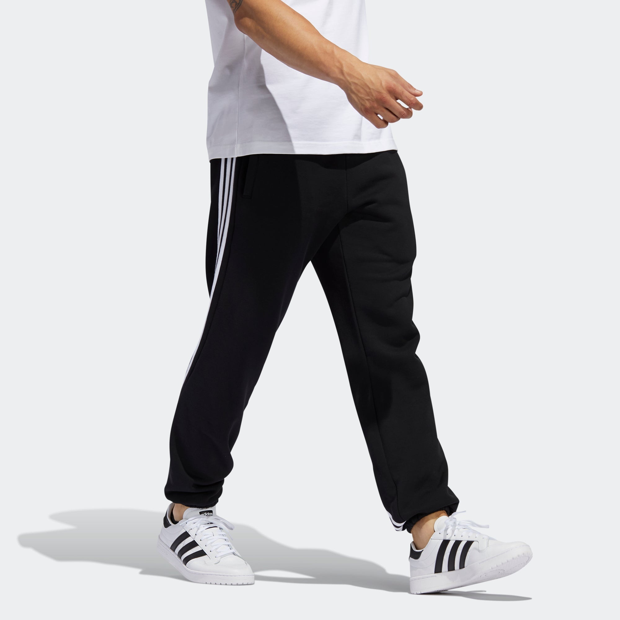 adidas originals 3 Stripe Wrap Pants For Men Black FM1521 - 6