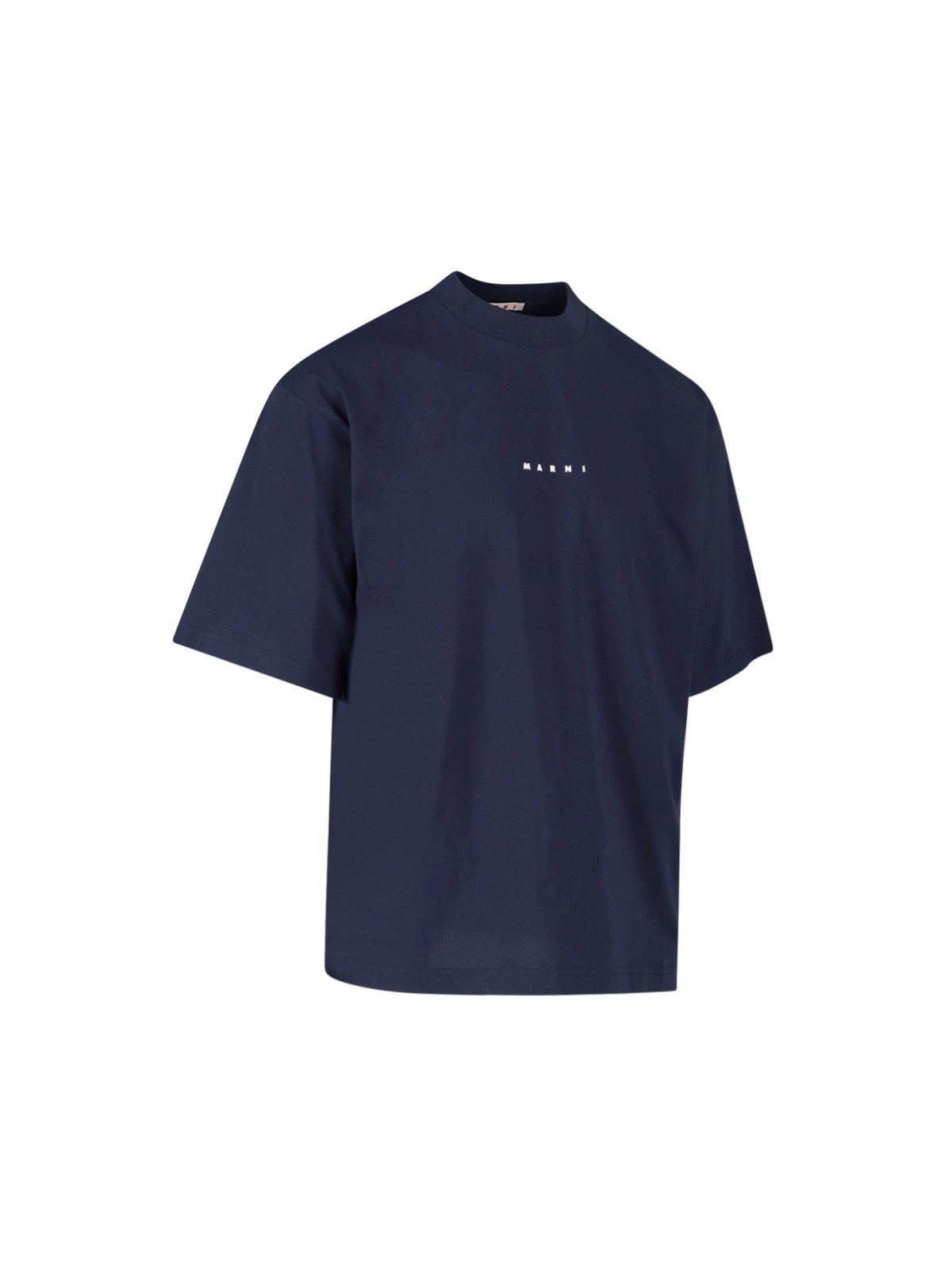 【MARNI】Logo short sleeve T-shirt/追跡+関税+全国送料込み Marni Logo Print T-Shirt