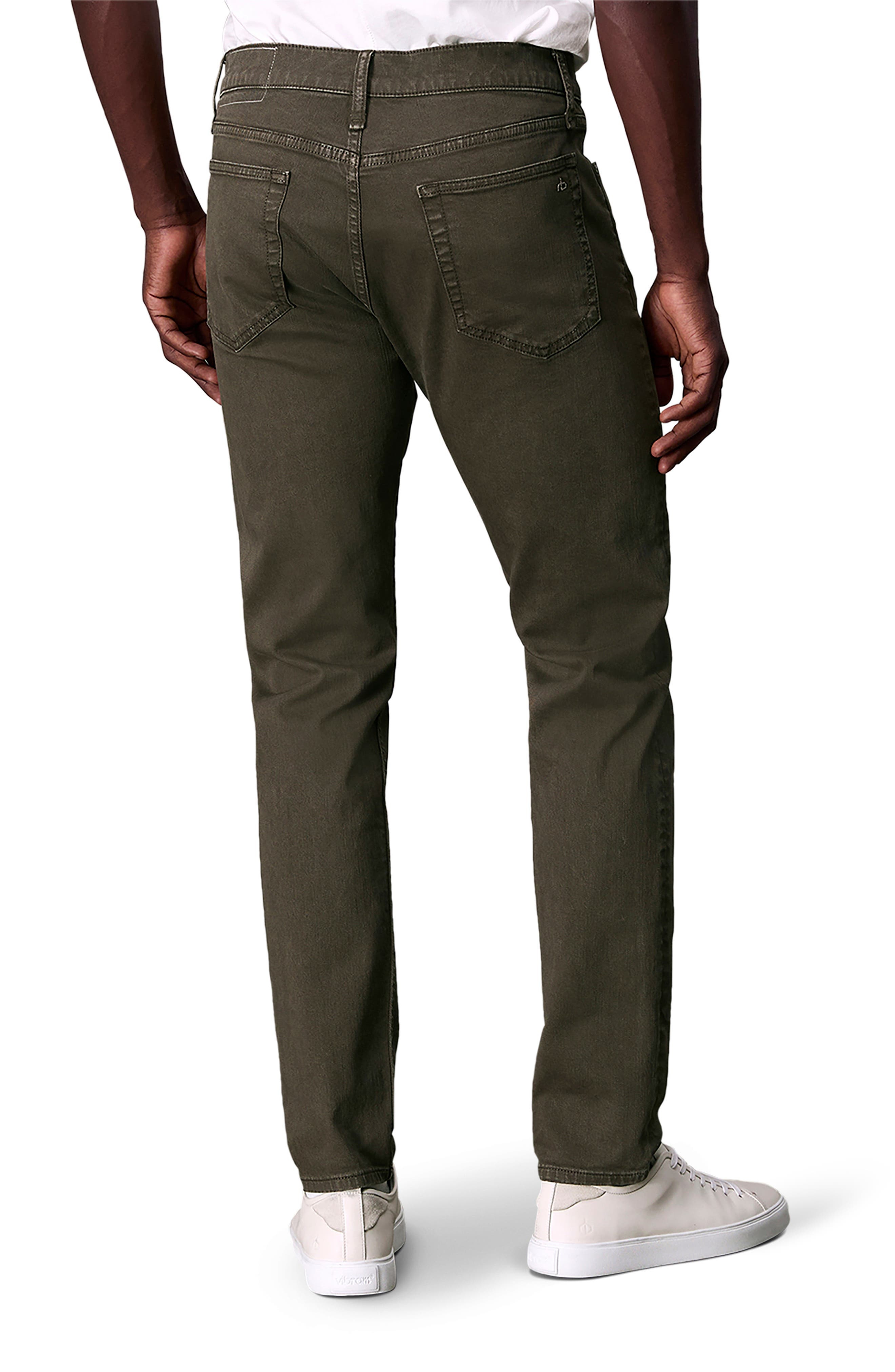 rag & bone Fit 2 Authentic Stretch Slim Fit Jeans in Forest at Nordstrom - 2