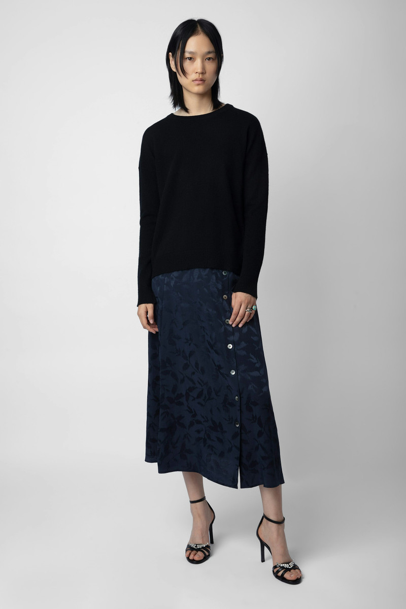 Zadig & Voltaire June Silk Jacquard Skirt outlook