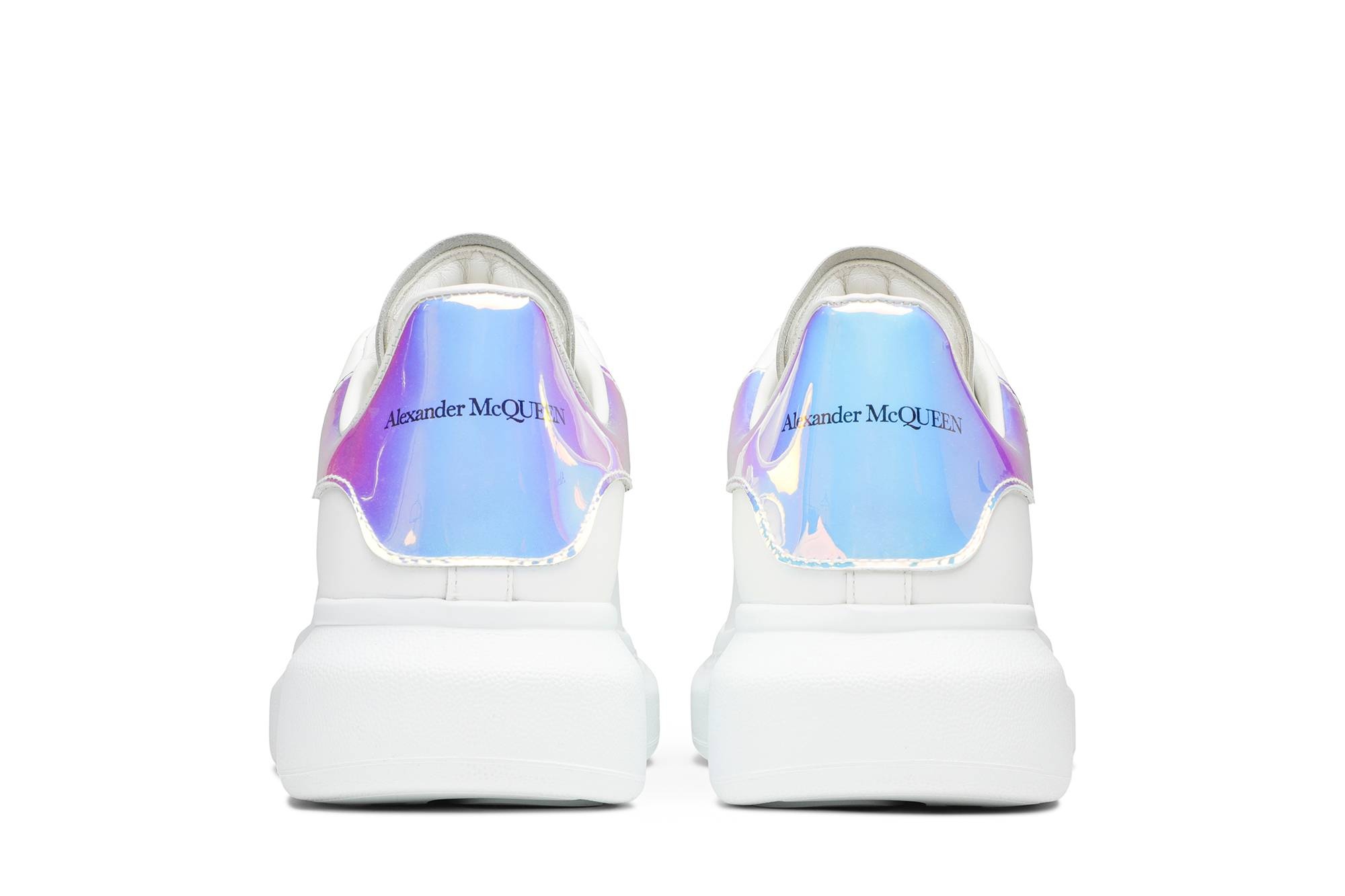 Alexander McQueen Oversized Sneaker 'White Iridescent' - 6