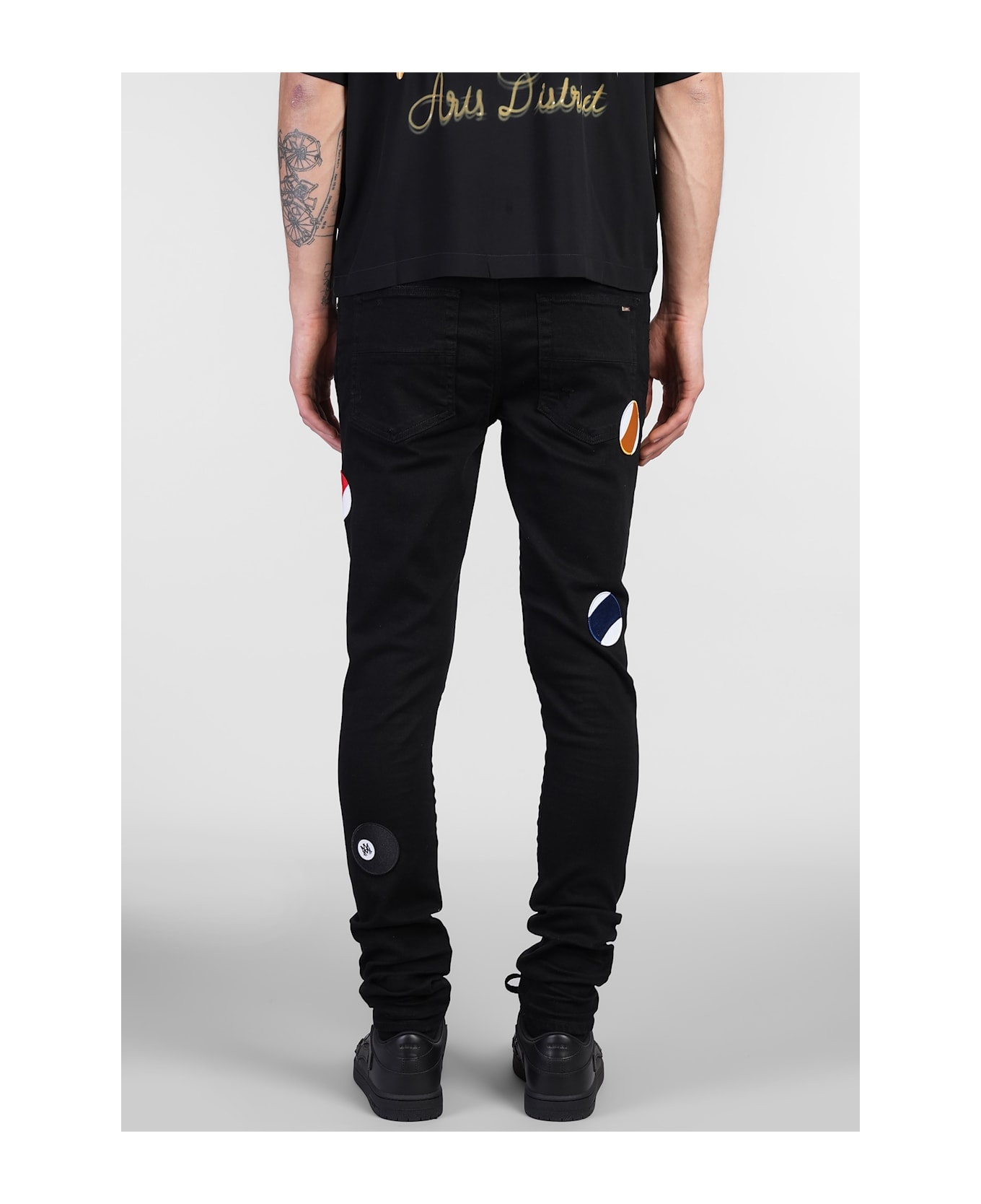 Jeans In Black Denim - 3