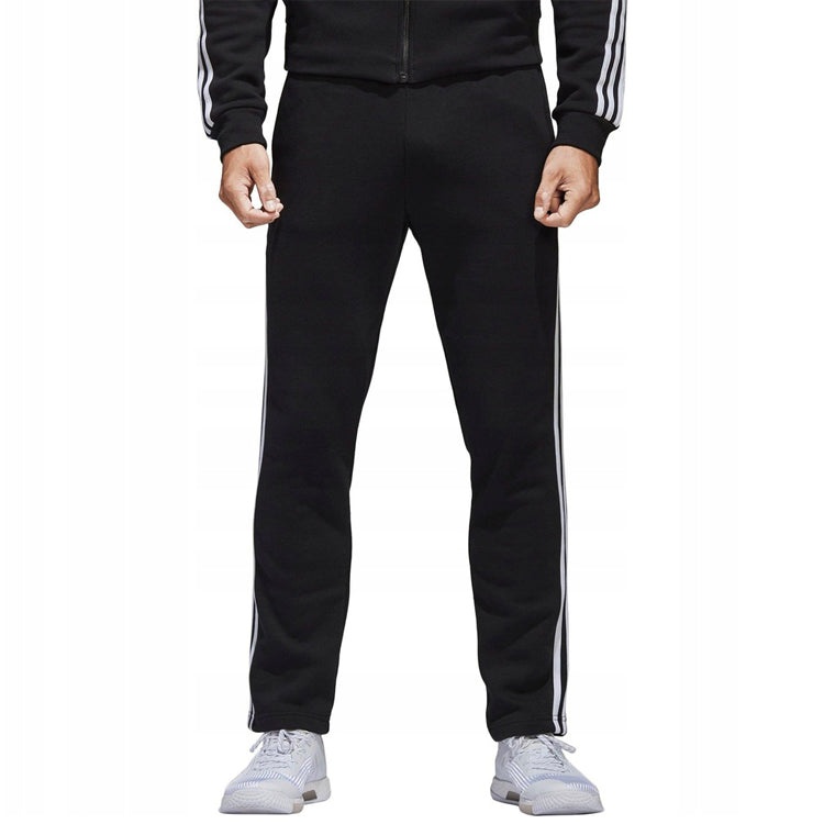 adidas Knit Fleece Lined Long Pants Black BR4083 - 3