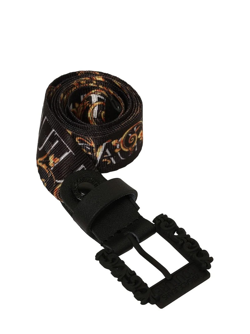 2.5CM BAROQUE PRINT WEBBING BELT 1