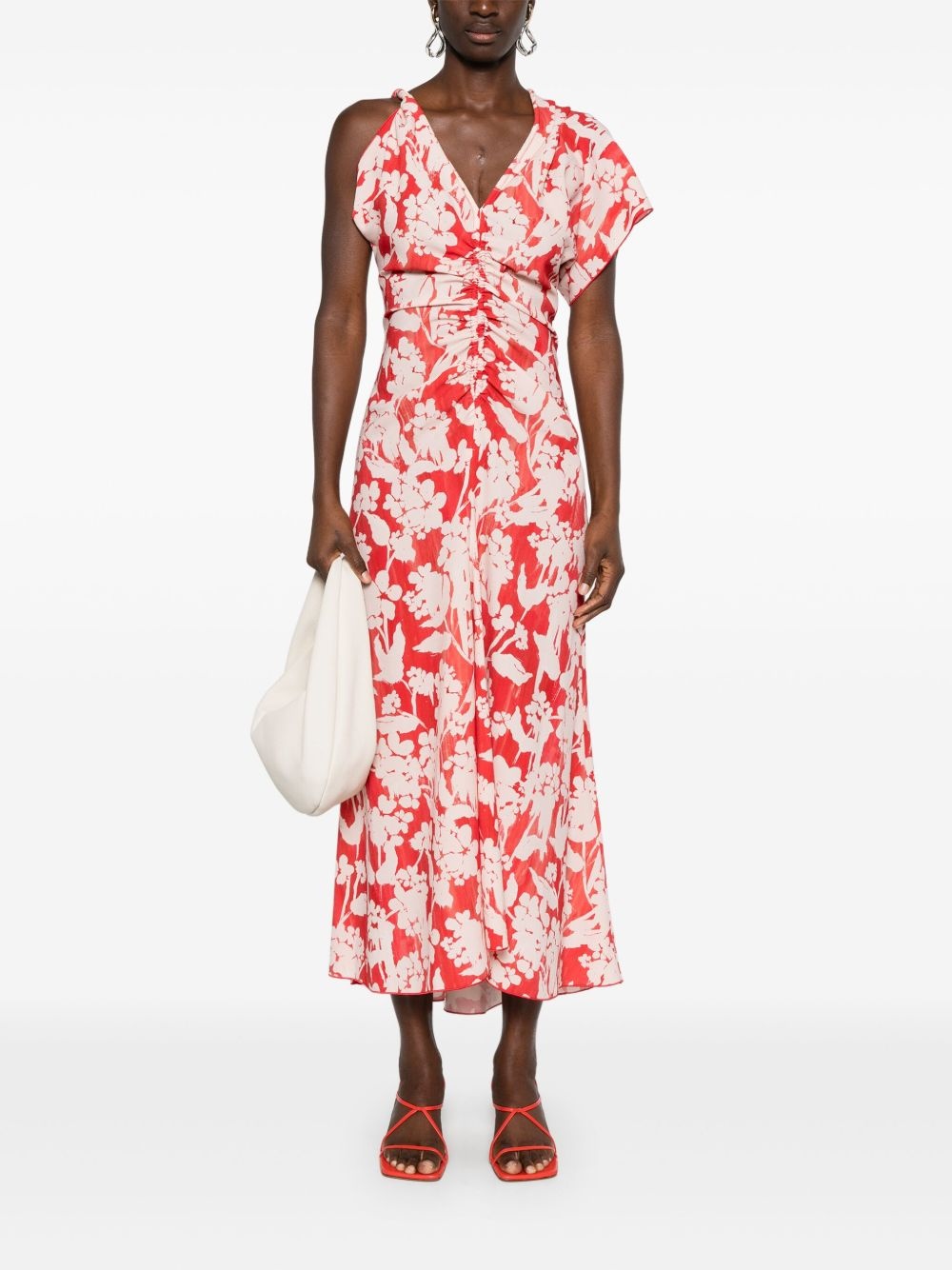 floral-print maxi dress - 2