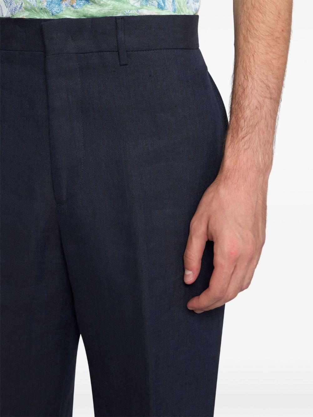 straight-leg trousers - 5