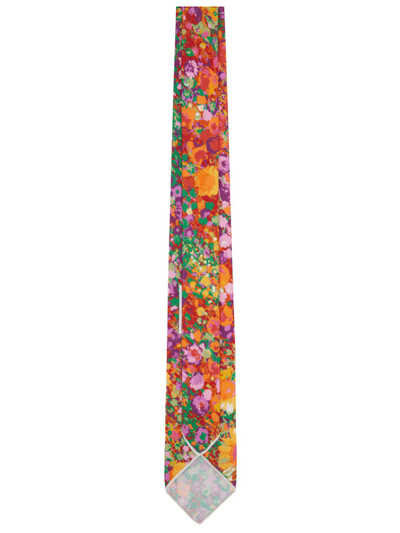 Engineered Garments Multicolor Cotton Floral Satin Neck Tie outlook