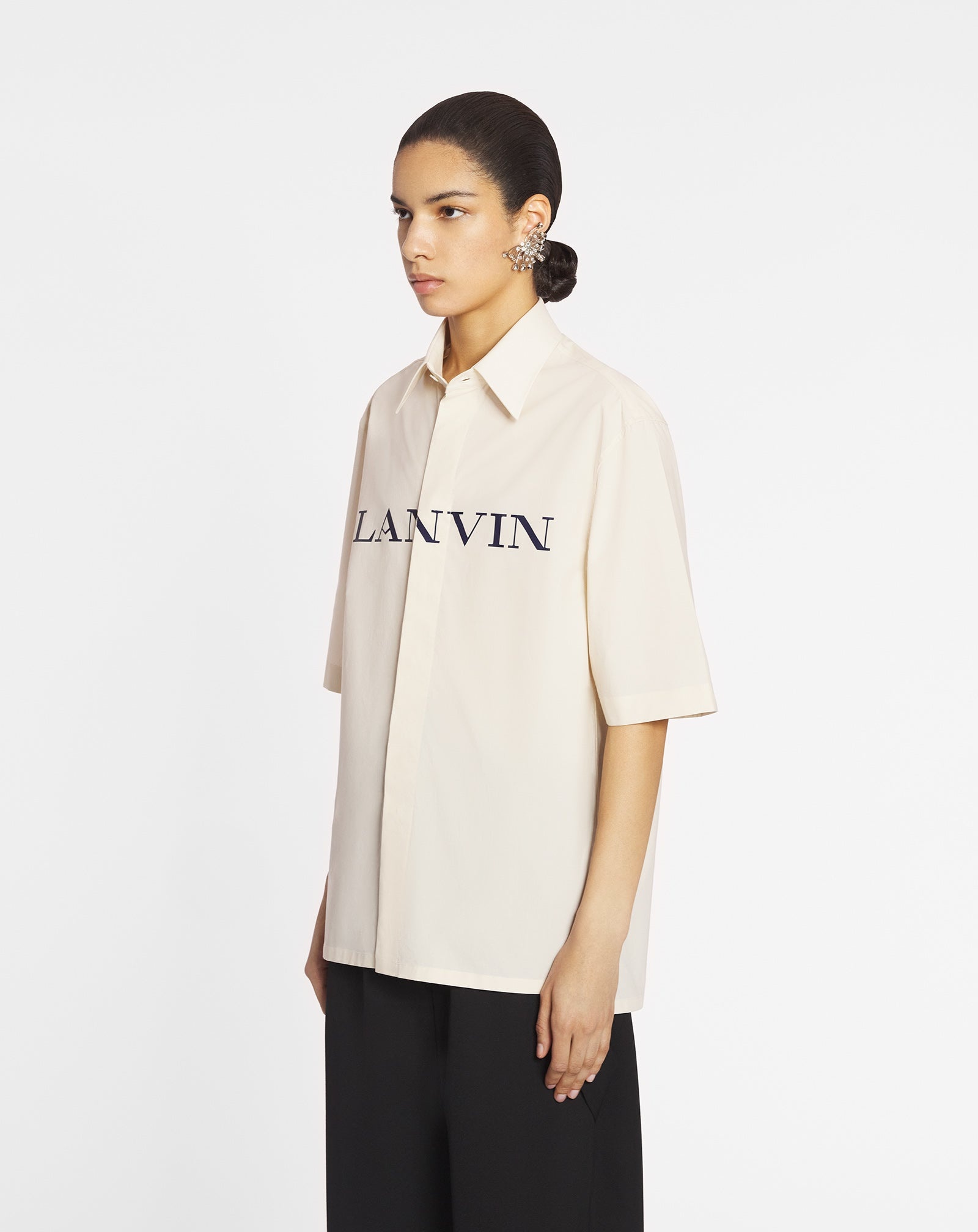 LANVIN UNISEX PRINTED SHIRT - 5