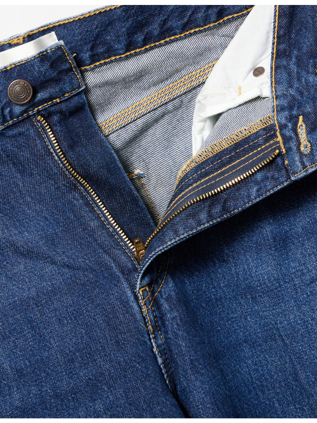 The Cuffed Wide-Leg Denim Jeans - 6
