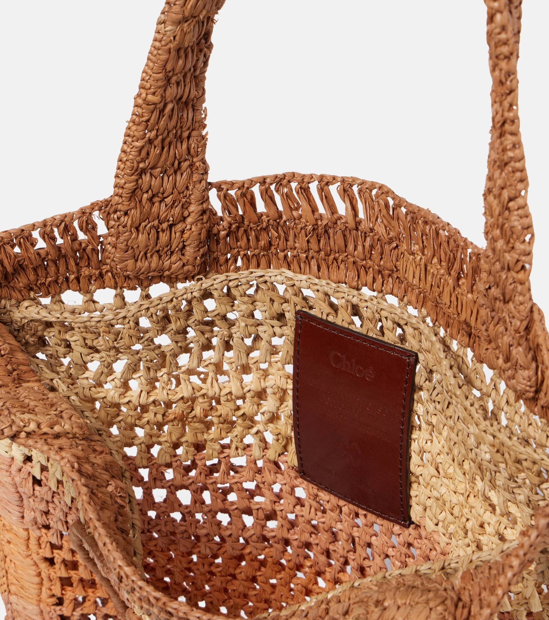 Summer Banana raffia tote bag - 3
