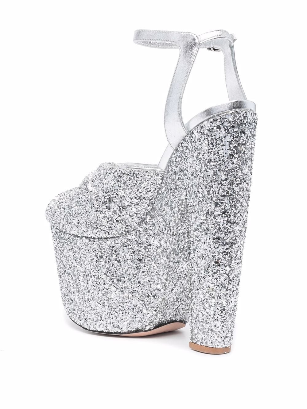sparkle platform heels - 3