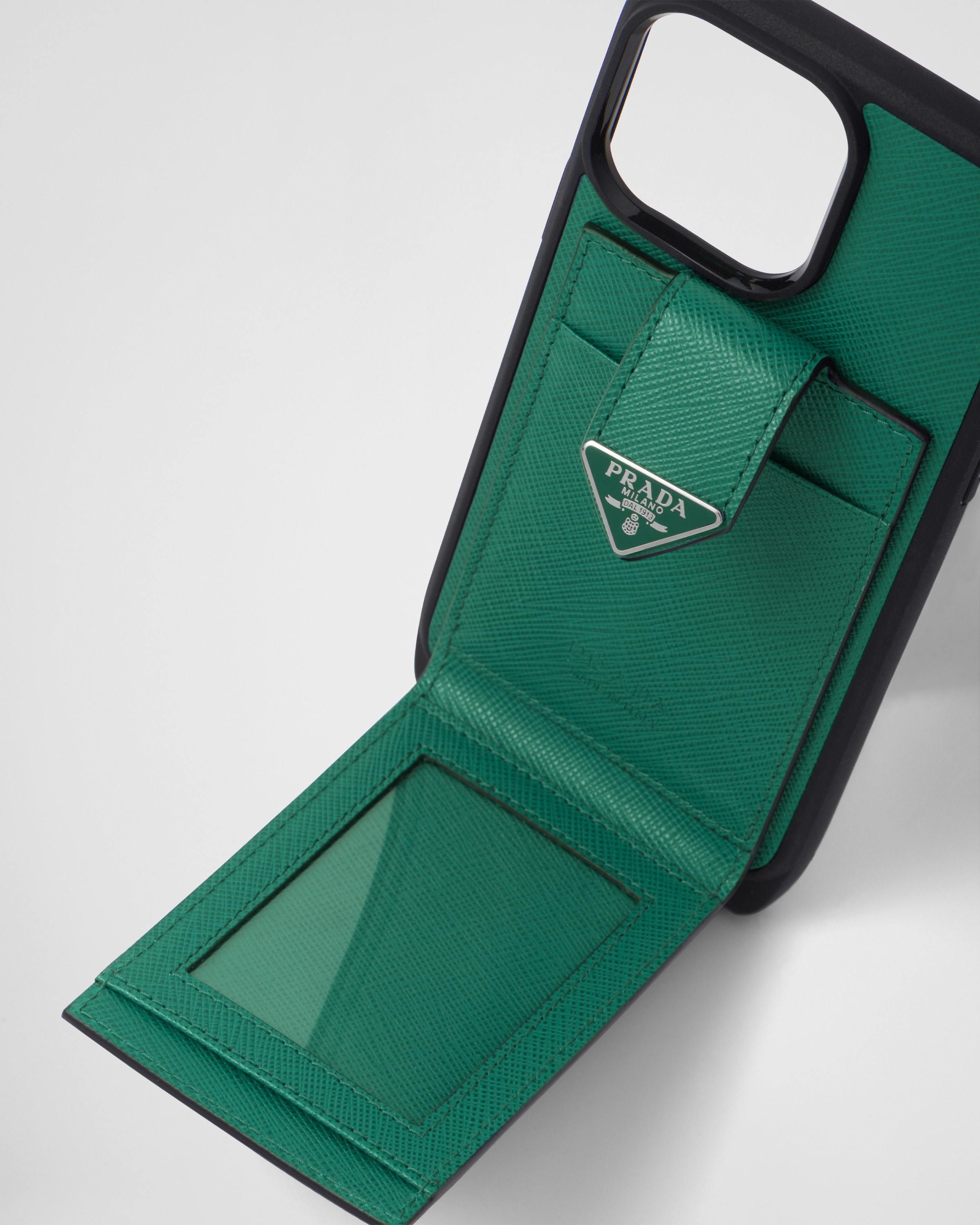 Saffiano-leather case for iPhone 14 Pro Max - 2