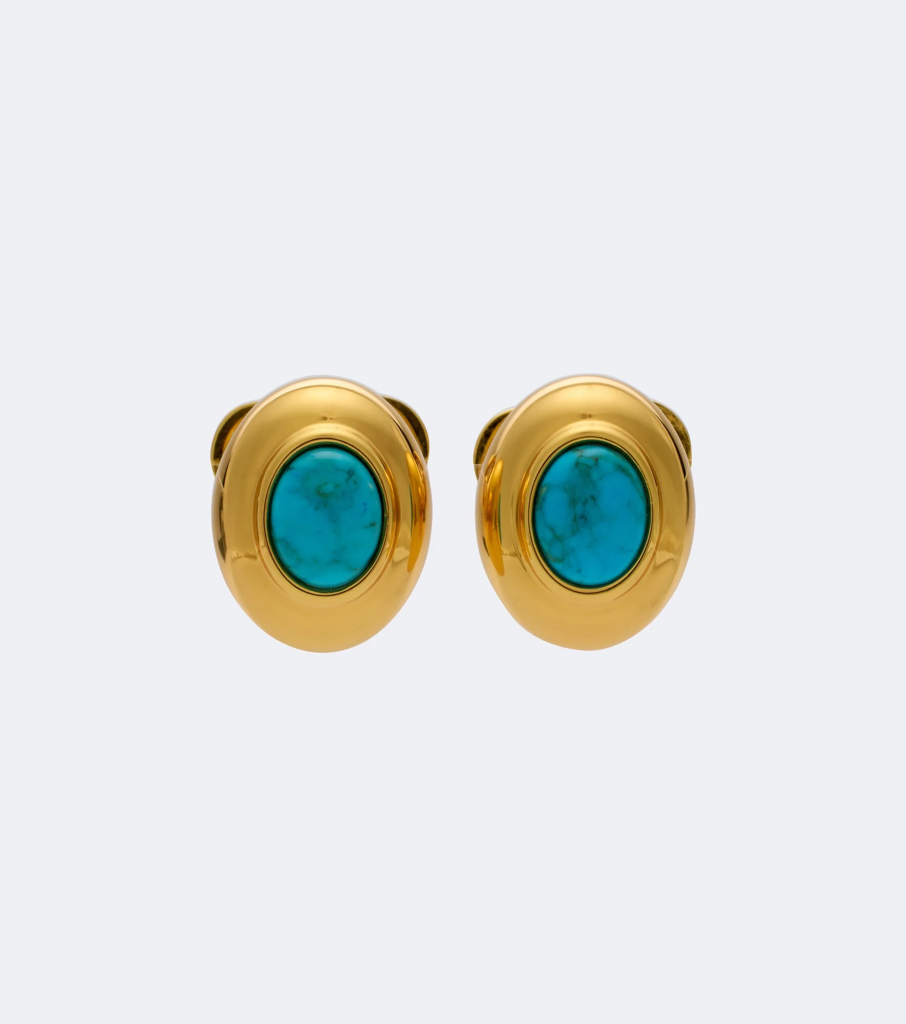 Embellished stud earrings - 1