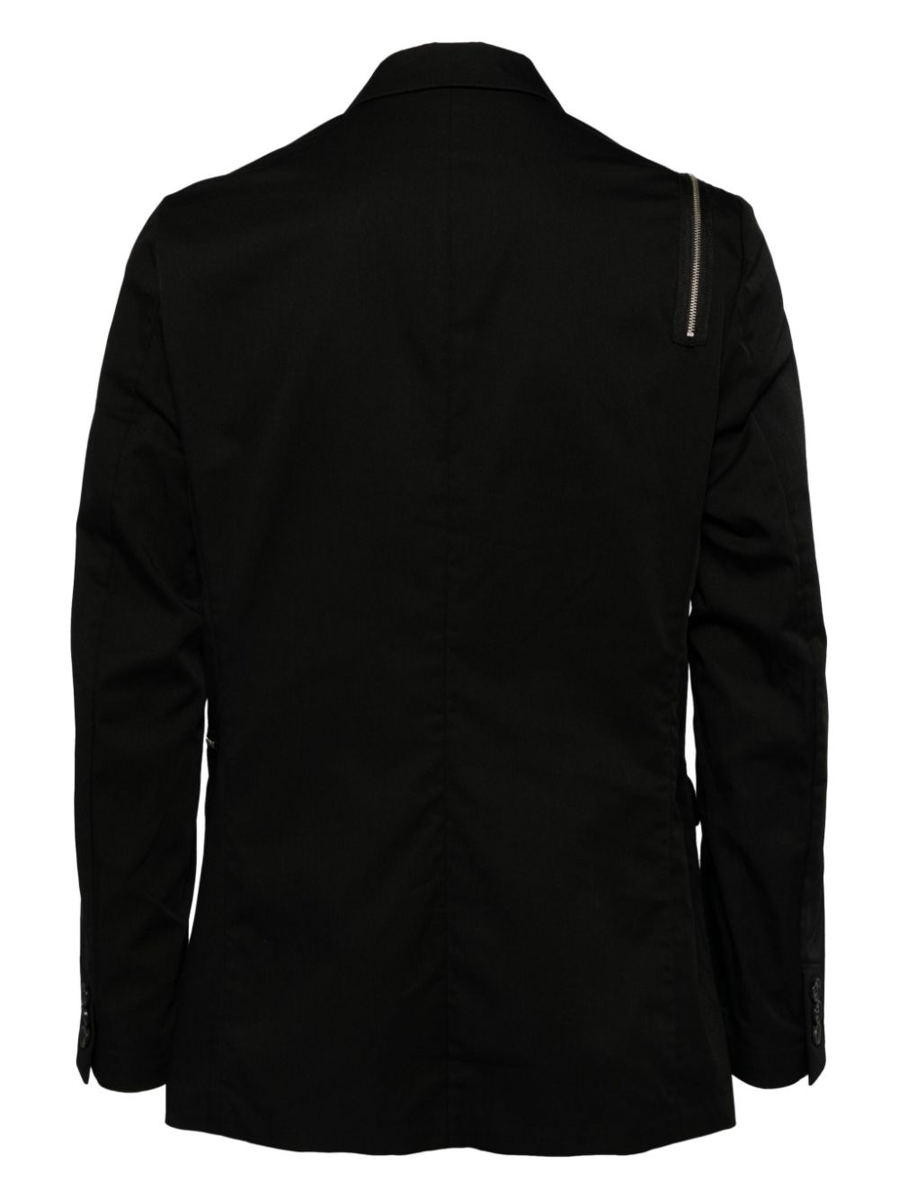 zip details blazer - 2