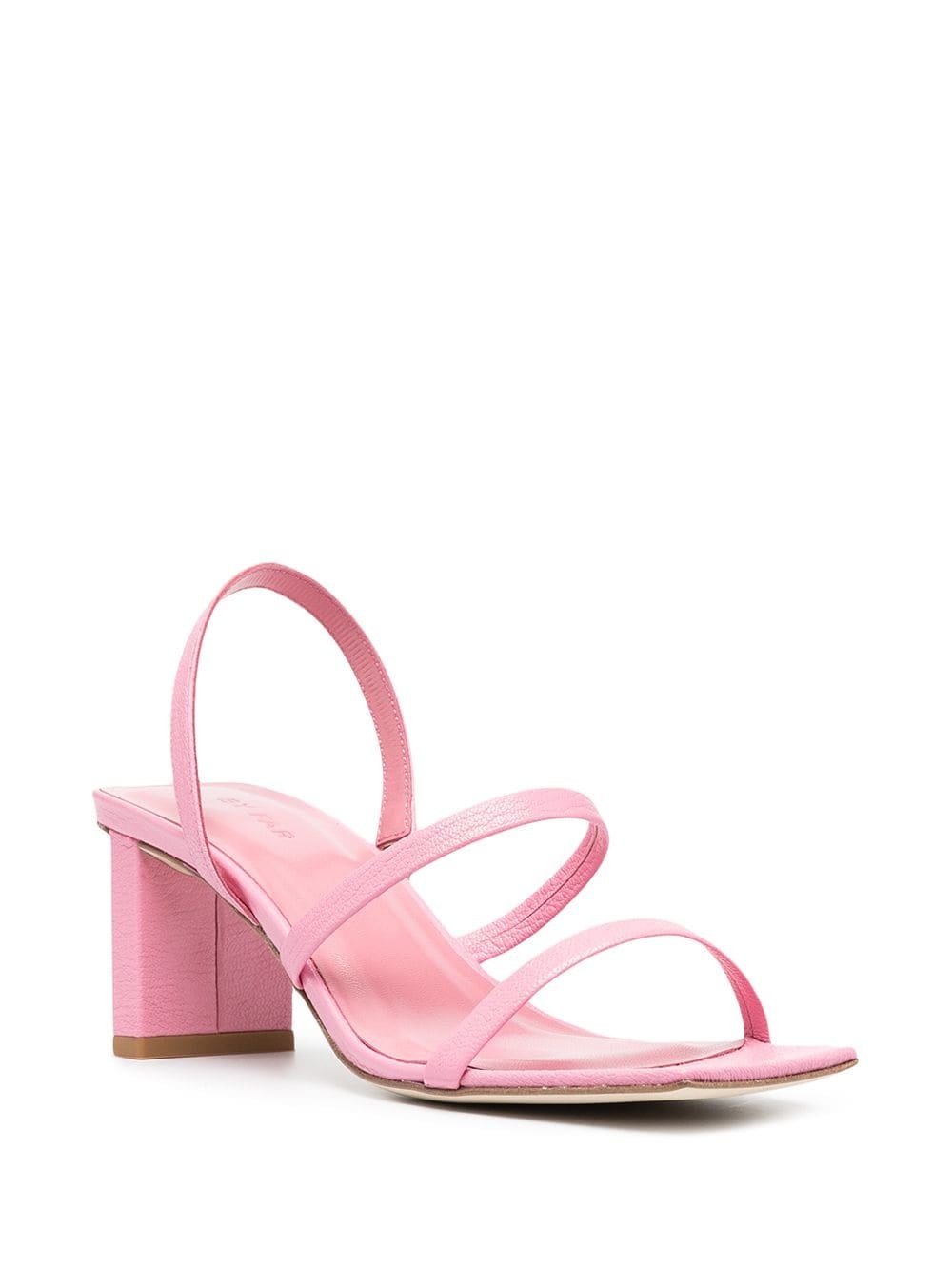 strappy low heel sandals - 2