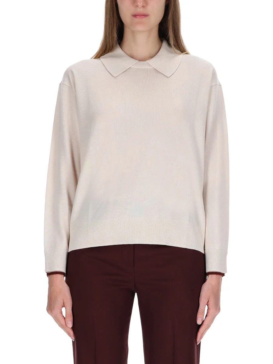 Paul Smith Women Knitted Collar Sweater - 1