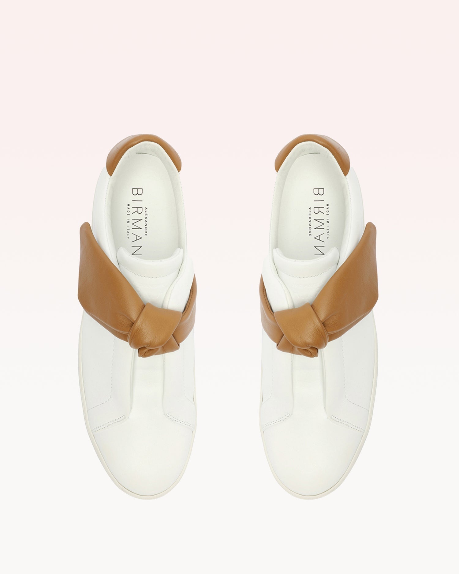 ASYMMETRIC CLARITA SNEAKER COGNAC - 3