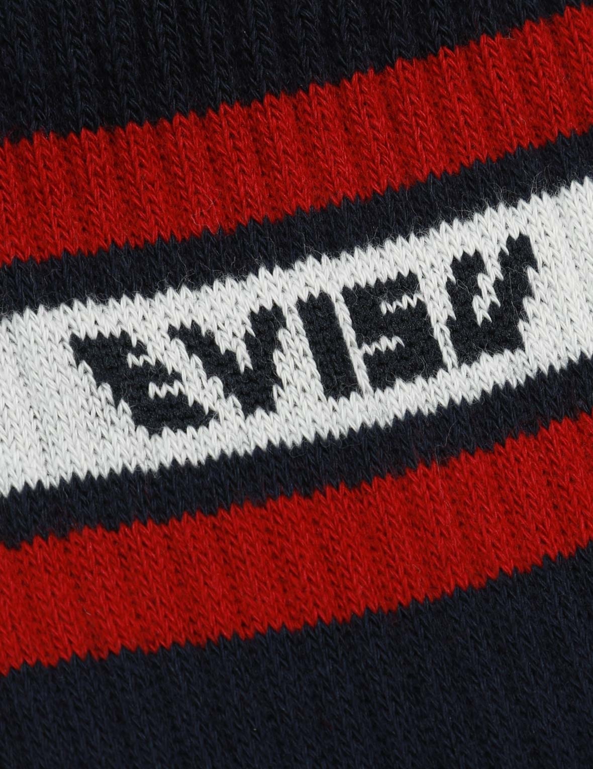 THREE-PACK LOGO AND STRIPES JACQUARD SHORT SOCKS - 5