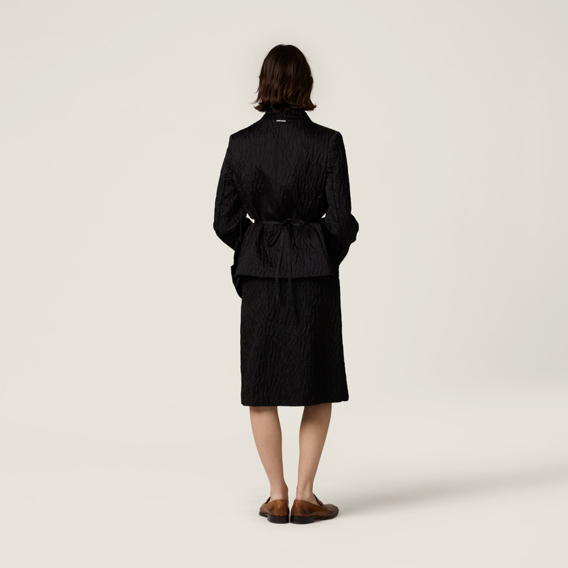 Cloqué duchesse skirt 3