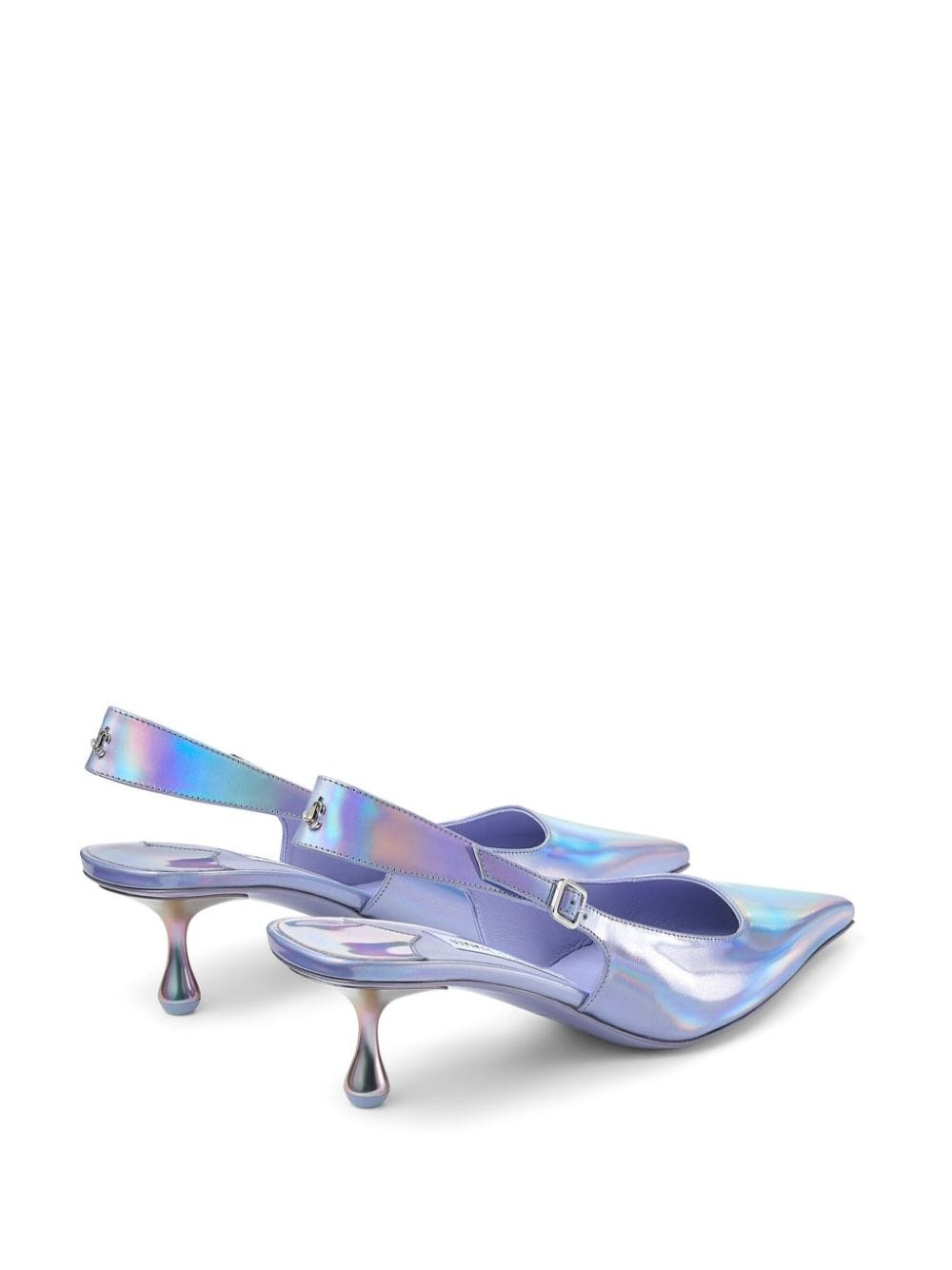 Amel 50mm Metallic Pumps - 3