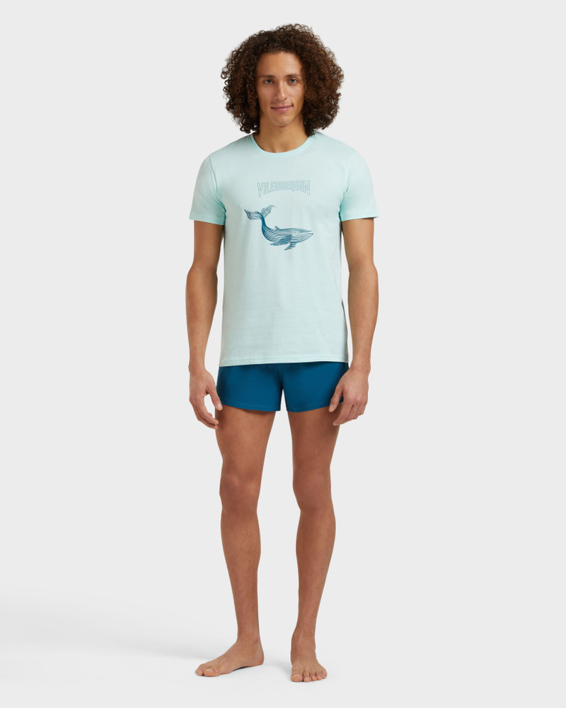 Vilebrequin MEN ORGANIC COTTON T-SHIRT WHALES outlook
