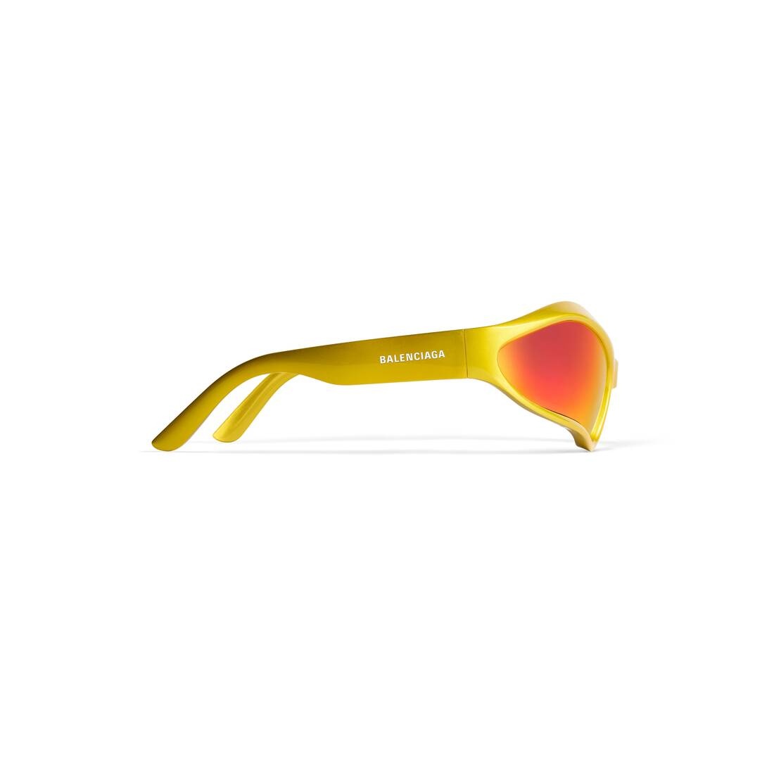 Fennec Oval Sunglasses  in Yellow - 4
