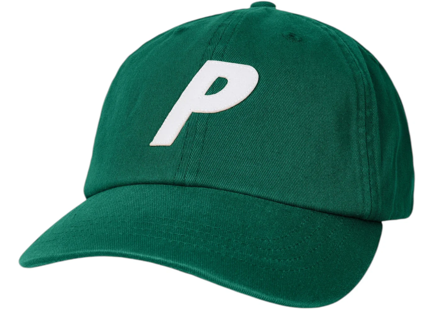 Palace P 6-Panel Hat (SS26) Green - 1